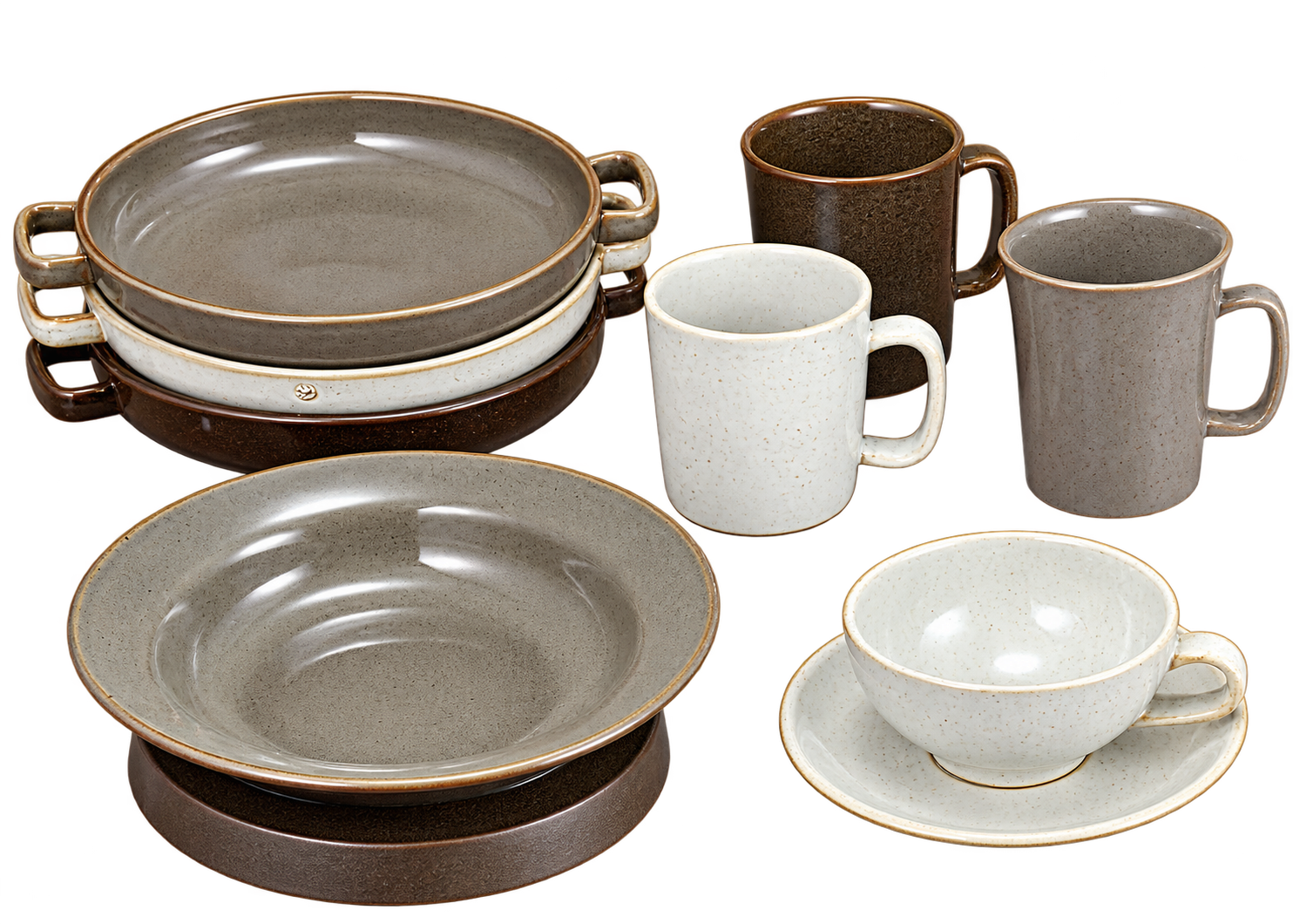 Everyday Tableware Ensemble — supplied collection photograph