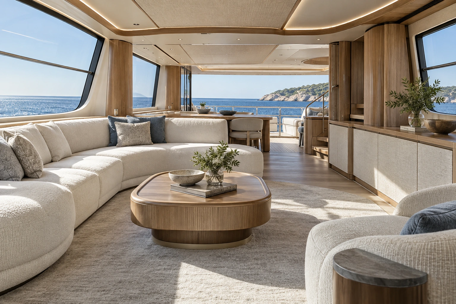 Yacht salon hero concept