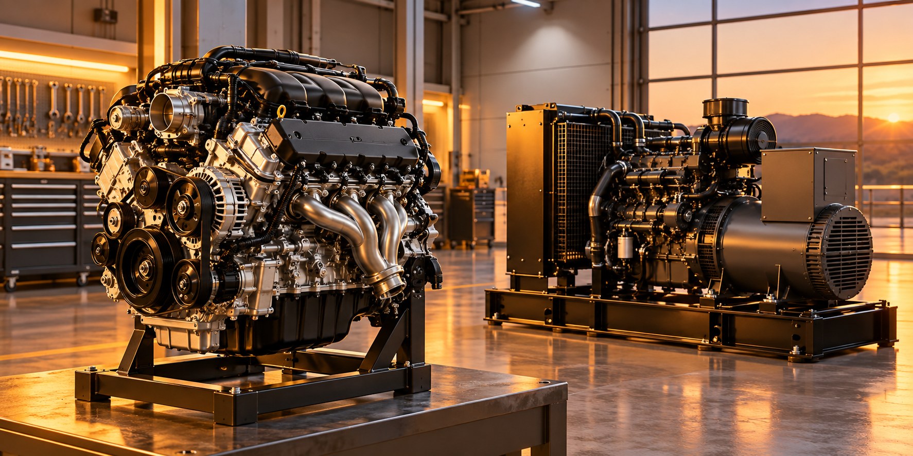 Engines & Generators conceptual application imagery