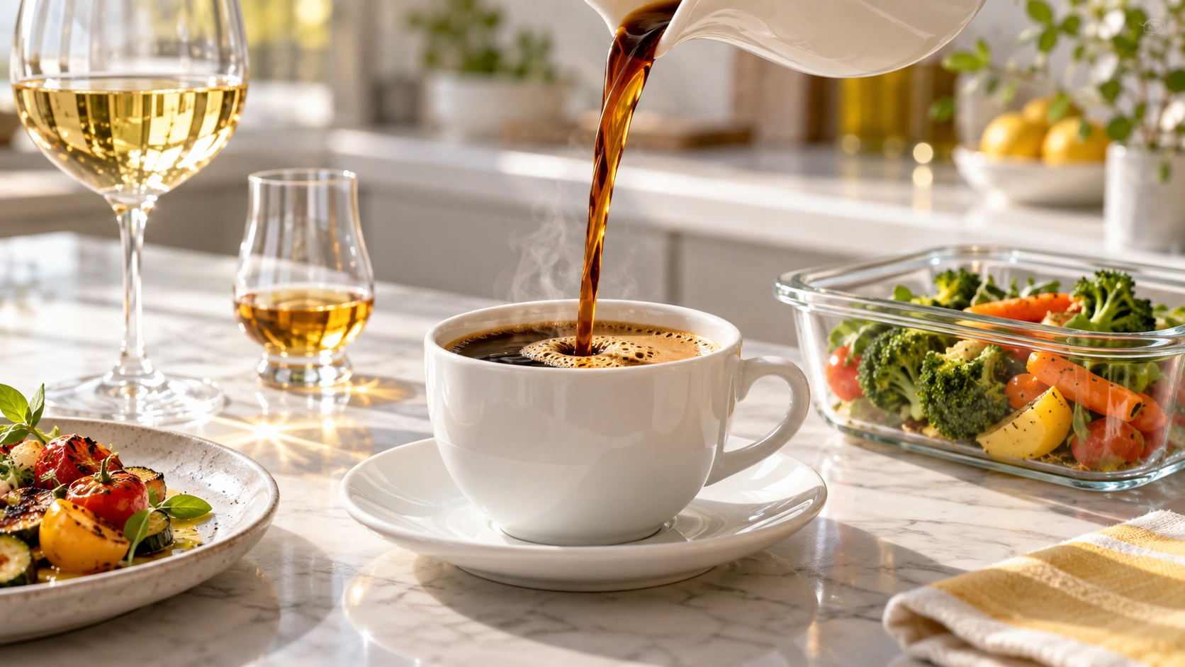 Original AI-created taste & compare concept