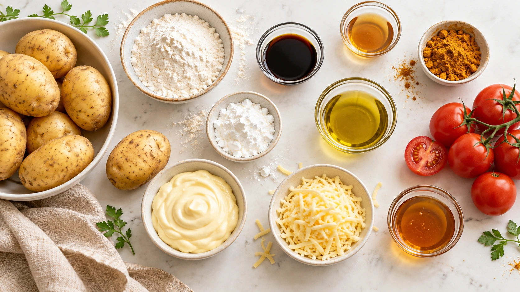 Original AI-created the ingredient foundations concept