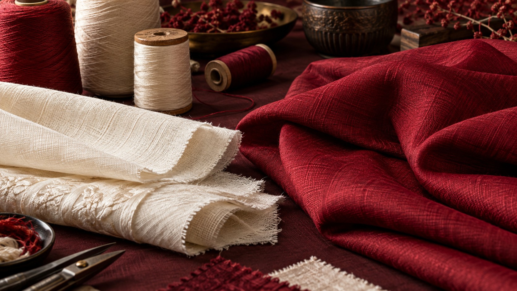 Conceptual specialty yarns & lasting comfort editorial imagery